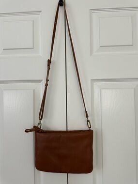 Madewell Brown Leather Crossbody Bag